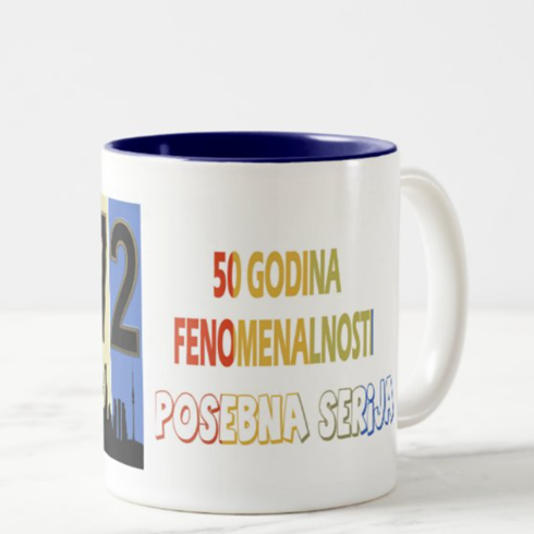 Šolja za 50. rodjendan -1973.